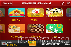 game danh bai iwin tren dien thoai hinh 5