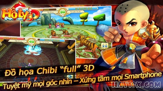 game tren dien thoai ho ly 3d - online hinh 1